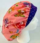 Clown Print Size Medium Medical Bouffant Scrub Cap Surgery Hat