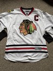 Nhl Reebok Chicago Blackhawks Jersey  Jonathan Toews  19 White  Xl