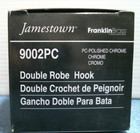 Franklin Brass Jamestown Double Robe Hook   9002pc  Fs