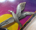 New Vintage Utah State Bird California Gull Seagull State Souvenir Pewter Spoon