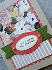 Stampin  Up  Card Kit - Brushed With Beauty - All Inclusive Set Of 6 Cards