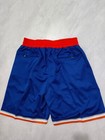 New York Knicks Swing Men Blue Stitched Pocket Basketball Shorts Size Us