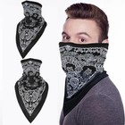 Triangle Face Balaclava Scarf Neck Shield Sun Gaiter Headwear Mask For Men Woman