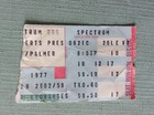 1977 Emerson Lake Palmer Ticket Stub Philadelphia Spectrum June 21 1977