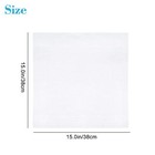 Mens Handkerchiefs 100  Cotton Classic Hankies Pocket White Gift 24pcs