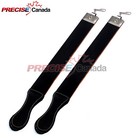 2 Professional Barber Leather Strop Straight Razor Sharpening Shaving Strap