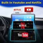 Wireless Carplay Ai Box Android Auto Adapter With Netflix Youtube Wifi Converter