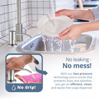 Soap Dispenser For Kitchen Sink Hand Liquid Pump Bottle 500ml Stainless Steel 