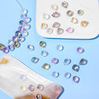 Crystal Beads  50pcs Glass Beads  Assorted Crystal Beads For Jewelry Making     