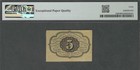 Scarce 1st Issue No Mono perforated 5c 1862-63 Fractional Postage Currency 