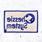 Vintage Chessie System Patch     Chesapeake And Ohio Railroad     Sew-on Nos 3 5 