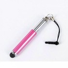 Pink Extendable Mini Stylus Touch Screen Display Pen Compact For Cell Phones