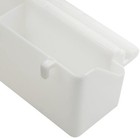 Lot Of 2 Bird Parrot Cage Heavy Duty Double Plastic Seed Water Feeder Cups 