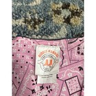 Kiddie Korral Western Vest Girls 2-4  toddler  Pink Blue Bandana Concho Euc