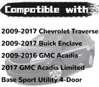 For 2009-2017 Acadia Traverse Enclave Driver Seat Track Cover Switch Bezel Trim