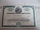 Canceled Stock Certifacates Lot Of 3 Pennsylvania Virginia Power Light Ephemera