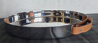 Ralph Lauren Home Collection Wyatt Leather Handle Stainless Steel Serving Tray