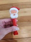 Vintage 1970 s Santa Claus Pez Dispenser Closed Eyes With Feet