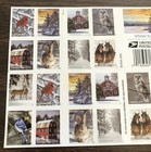 Usps 5 Booklets  100 Stamps In Total For Collection  Postage 2020winter Scenes