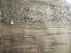 Framed Key To Gettysburg Engraving  Repulse Of Longstreet s Assault  Civil War