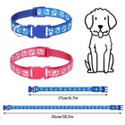 16 Pack Adjustable Puppy Collars - Soft Nylon Whelping Collars For Newborn Li   