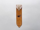 Vintage Yellowstone Park Leather Pencil Case Dixon Aerial Pencils Ruler Souvenir