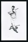 Ted Williams Personal Collection Ted Williams Swinging 5 5 X 8 5 Ink Art Print