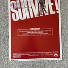 Survive-   1976  14x36 Vintage Original Insert Movie Poster  Perfect For Framing
