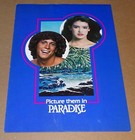 Paradise  phoebe Cates   Willie Aames  1981 Avco Embassy Pictures Adv Folder