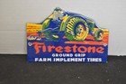  Original Firestone  Tire Company Porcelain Sign 