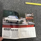 1984 Nissan Product Line   sales Catalgue Brochure