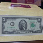 Thomas Jefferson Coinage And Currency Set   2 Note  Silver Dollar   Nickel