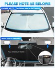 Kust Windshield Sun Shade For Toyota Prius 2023 2024 2025 2026 Window Sunshade