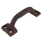 12 Small Handles Drawer Pulls Door Cabinet Rustic Cast Iron Antique Style 3 5 8 