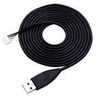 For Logitech Mx518 Gaming Mouse Cable 2m Usb Replacement Wire Line Cord Black