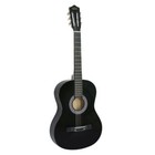 Black 38  Acoustic Guitar Instrument W case Strap Tuner Pick Ideal Musical Gift