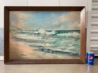      Rare Early Hawaiian Plein Air Impressionist Seascape Oil Painting  Garrida 55