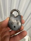 Antique Style Padlock Iron With Brass Logo With 2 Key Padlock And Keys
