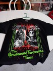 2010 Rob Zombie alice Cooper The Gruesome Twosome Metal Hard Rock Tour T-shirt L