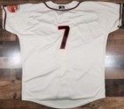 Fresno Grizzlies  tigers  Baseball Jersey Mens 50 Beige Negro Minor League Y2k 