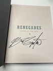 Renegades Book Barack Obama Bruce Springsteen Only Signed Autograph Born In Usa