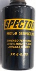 1942 Wwii Era Spector Motor Service Inc Large Glass Advertising Lighter