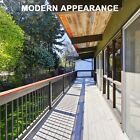 Black Deck Balusters Metal Deck Spindles 26 Inch Aluminum Alloy Railing 101 Pack