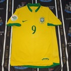 Vintage Brazil Home Football Shirt Jersey World Cup 2006 2008 Ronaldo Nike