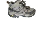 Merrell Mens Size 11 Hiking Boots Moab 3 Lace-up High Tops Waterproof Hiking 