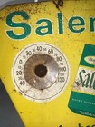 Vintage Salem Cigarette Triangle Tin Thermometer  Working 