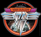Van Halen - Space Logo - Sticker 4 5  X 5 