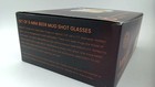 Livebe Mini Beer Mug Shot Glasses  2 Oz  Clear