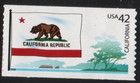 California State Flag Us 2008 Scott  4279 Flags Of Our Nation Set I Vf 42c Stamp