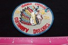 Bsa  1990 Columbia District Spring Camporee Patch Boy Scouts Logo New York State